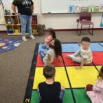 Kindergarten students during COVID