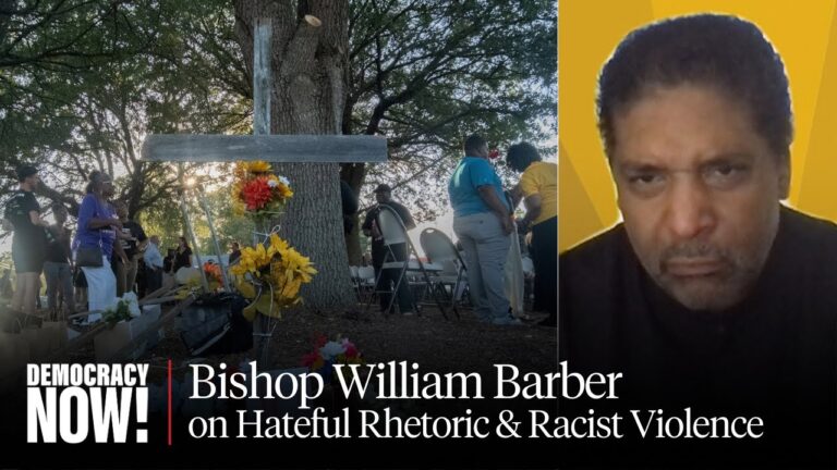 Racist Shootings “Don’t Happen in a Vacuum”: Bishop Barber on DeSantis, Trump & Those Who Spread Hate