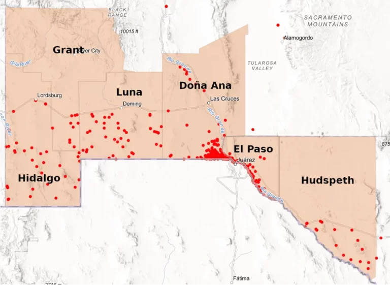 A New Report Shows Skyrocketing Deaths in El Paso, New Mexico Border Region