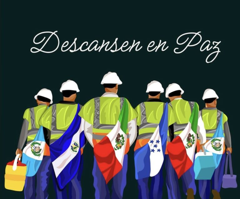 Construyendo puentes, no muros: las comunidades de inmigrantes rinden homenaje a seis trabajadores que murieron en el derrumbe de un puente clave