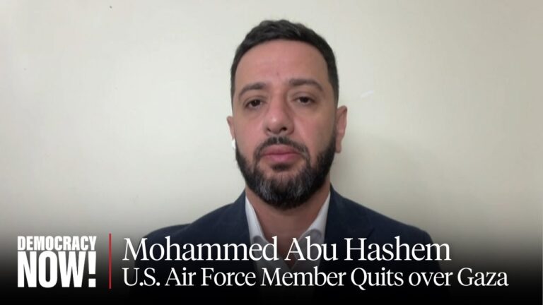 Mohammed Abu Hashem Spent 22 Years in U.S. Air Force. He Quit After Israel Killed His Aunt in Gaza