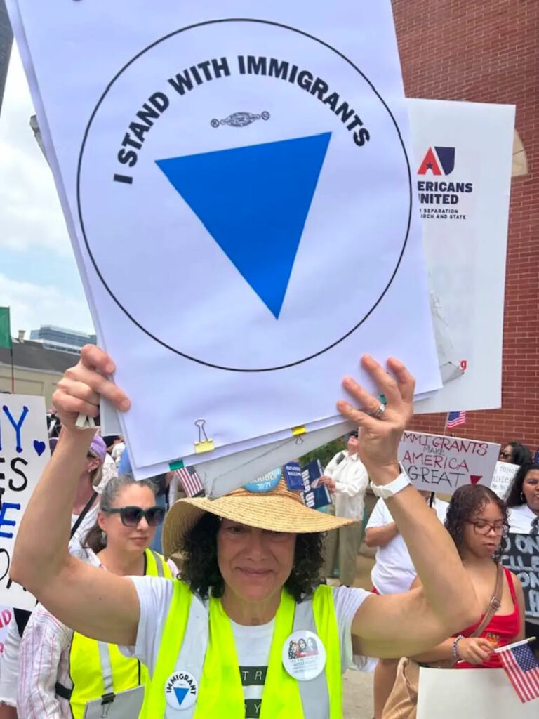 Solidarity Campaign “Blue Triangle” Launched May 1st