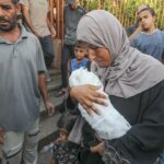 Funeral,Of,A,Palestinian,Child,Who,Died,Of,Starvation,Due