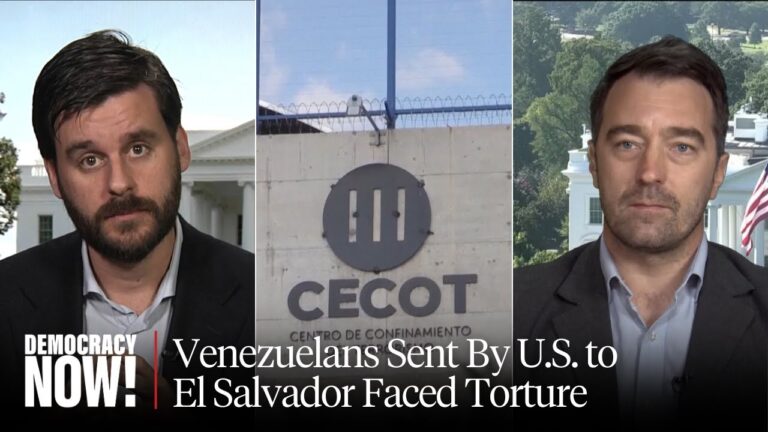 “You Have Arrived in Hell”: Venezuelans Sent by U.S. to El Salvador Faced Torture, Sexual Abuse