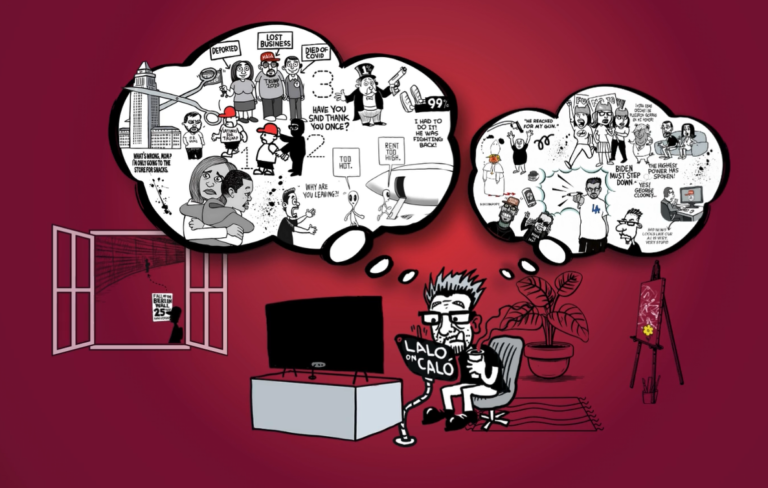 Lalo habla sobre las caricaturas más populares de CALÓ en 2025.