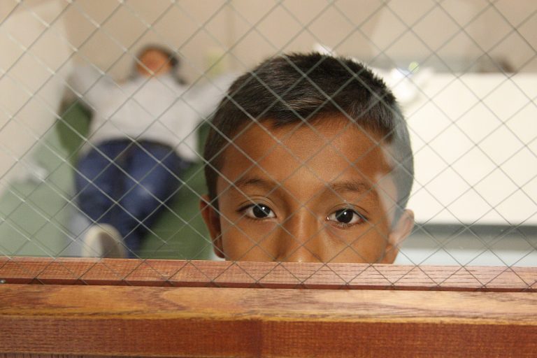 Trump quiere los expedientes de los abogados sobre los niños migrantes.